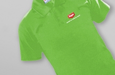 Koszulka Promostars Polo zielona przod