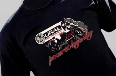 Przedstawiamy t-shirt, który przygotowaliśmy dla polskiego dealera rosyjskich motocykli Ural.