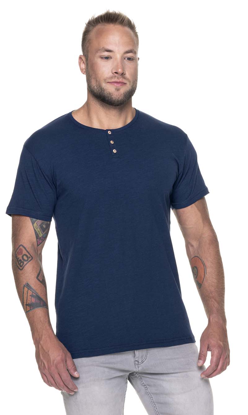 T-shirt Crimson Cut Button