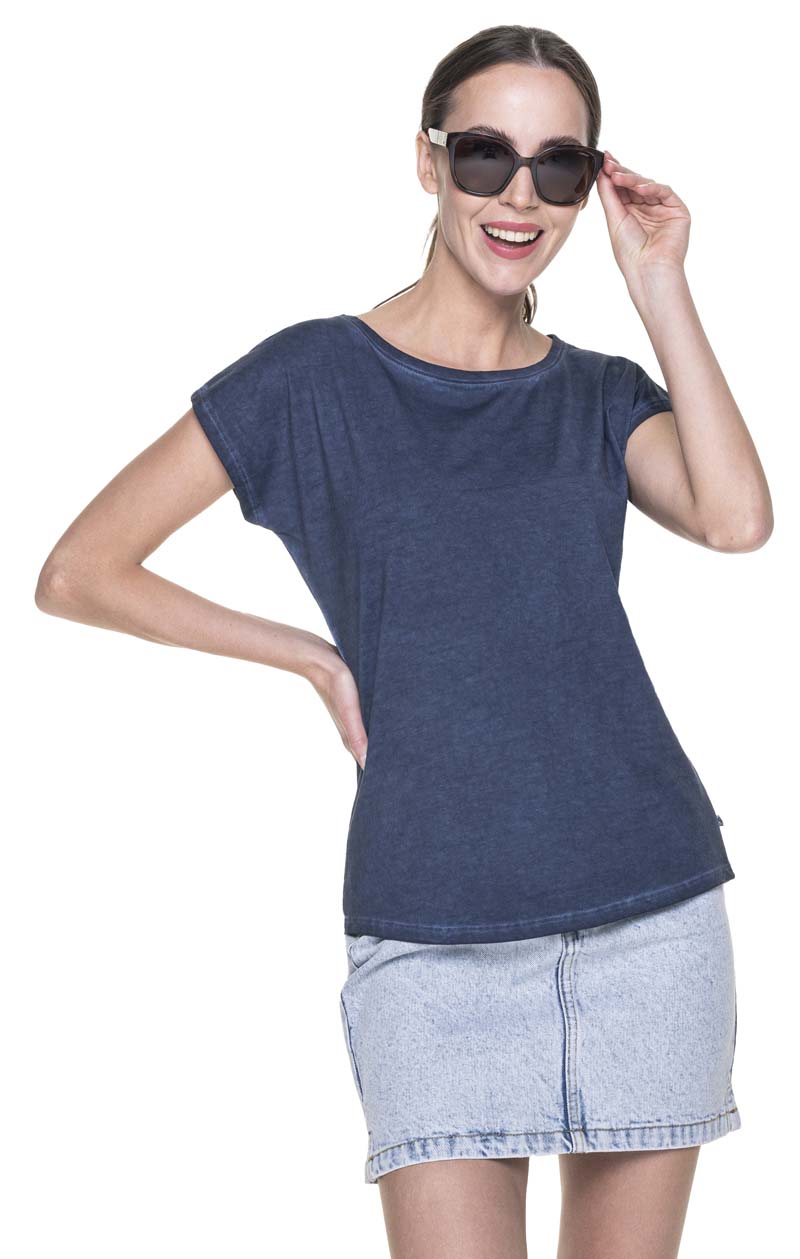T-shirt Crimson Cut Smoky Lady