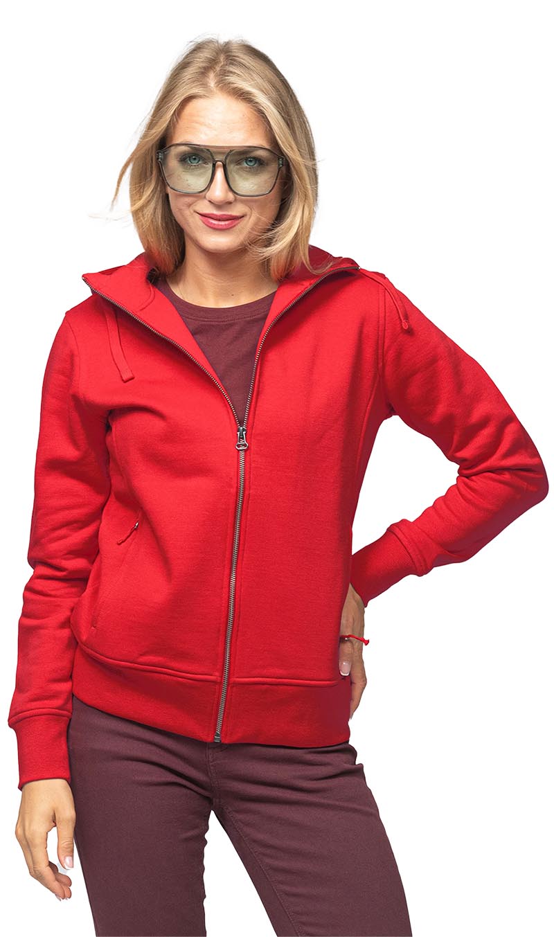 Bluzy Crimson Cut Ladies’ Bison