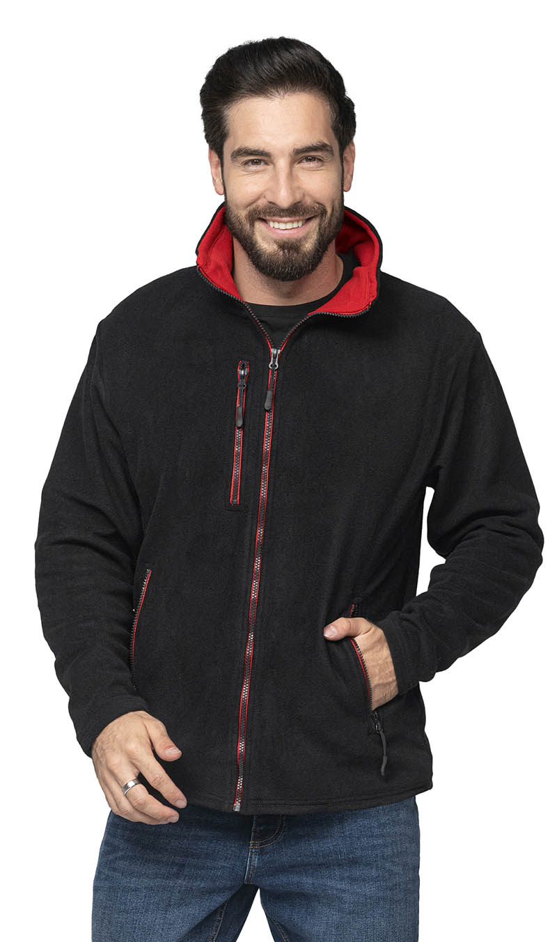 Fleece Crimson Cut Duet