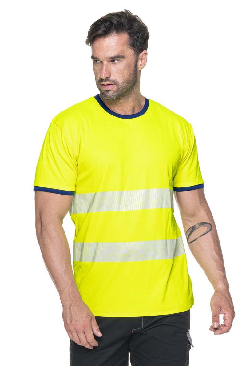 T-shirt Mark The Helper Hi-Vis Print
