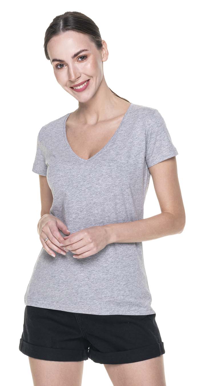 T-shirt Promostars Ladies’ V-neck
