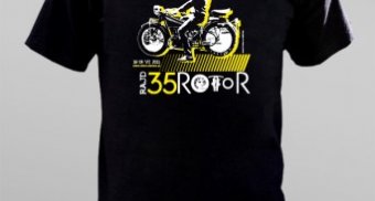 Koszulka na XXXV Rajd Rotor — rajd motocykli zabytkowych