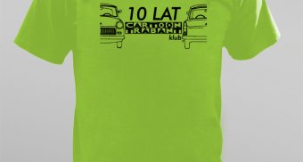 Koszulki na 10-lecie Cartoon Trabant