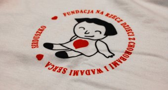 Koszulki dla Fundacji „Serduszko”