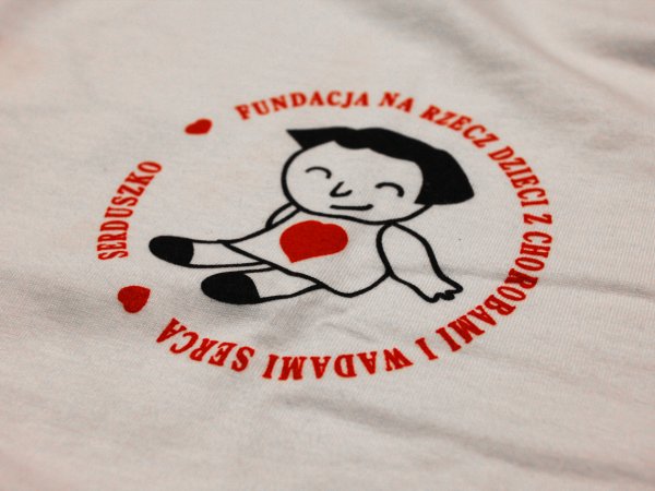 Koszulki dla Fundacji „Serduszko”