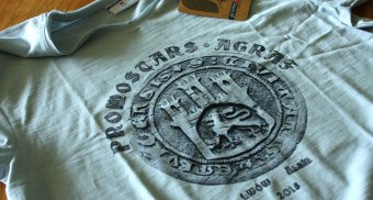 Koszulki na wyjazd firmy Agraf i Promostars do Lwowa