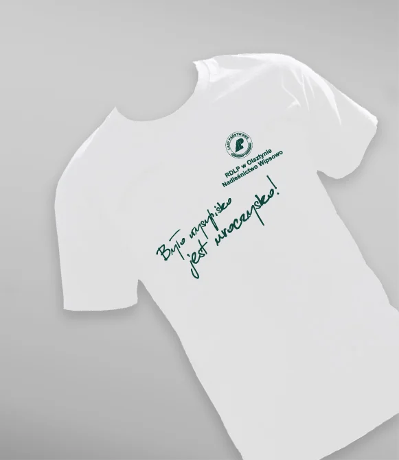 Koszulka Nadleśnictwa Wipsowo Koszulka Nadleśnictwa Wipsowo