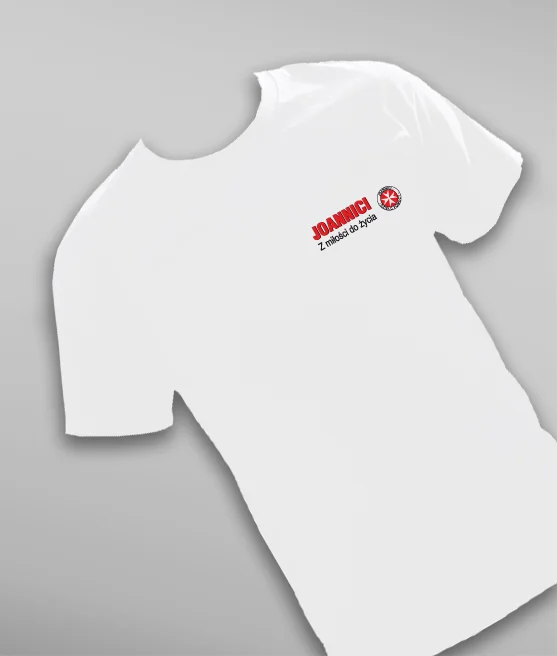 Koszulka „Joannici Dzieło Pomocy” Koszulka „Joannici Dzieło Pomocy”