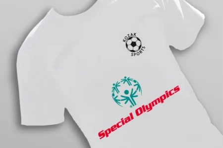 Koszulka na Olimpiadę Specjalną w USA