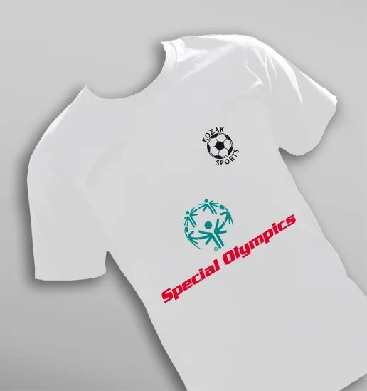 Koszulka na Olimpiadę Specjalną w USA