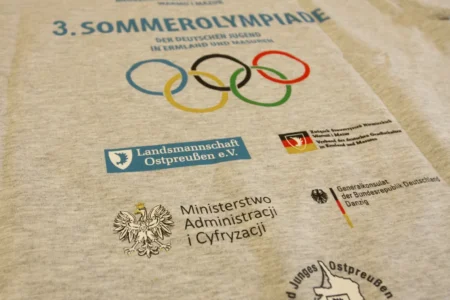 Koszulka na 3 Letnią Olimpiadę Młodzieży Mniejszości Niemieckiej Koszulka na 3 Letnią Olimpiadę Młodzieży Mniejszości Niemieckiej