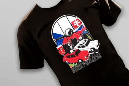 Koszulka na rajd Syren i Warszaw Koszulka na rajd Syren i Warszaw