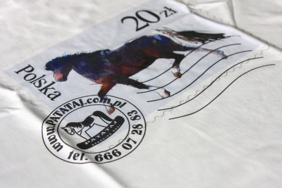 Koszulki i czapki dla Stadniny Patataj