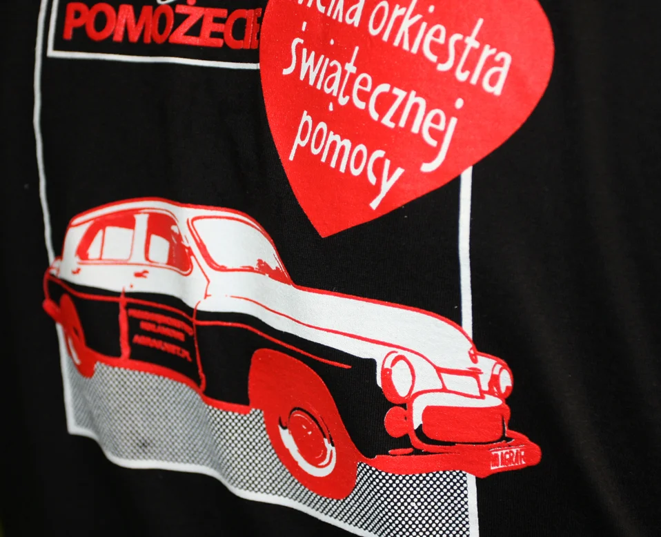 Koszulki na akcję „..to jak, pomożecie?” podczas XXIII Finału WOŚP Koszulki na akcję „..to jak, pomożecie?” podczas XXIII Finału WOŚP