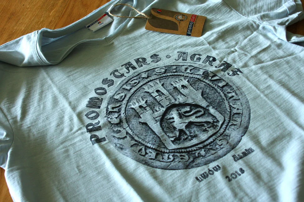 Koszulki na wyjazd firmy Agraf i Promostars do Lwowa