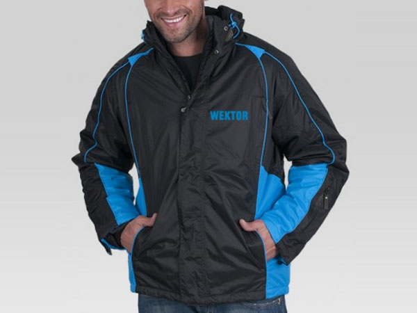 Kurtka dla firmy Wektor