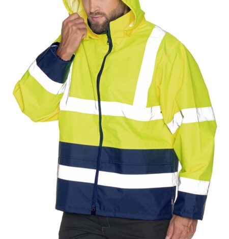 Jackets Mark The Helper Hi-Vis Rain Jackets Mark The Helper Hi-Vis Rain
