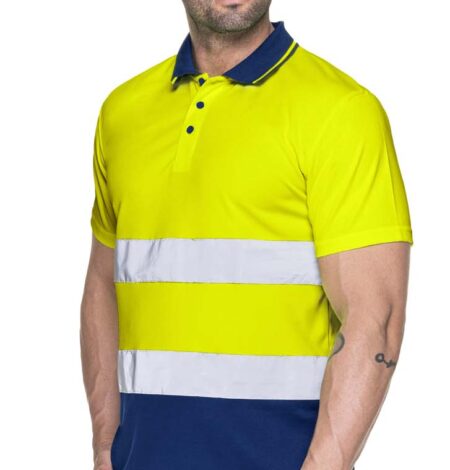 Polo Mark The Helper Hi-Vis Polo Mark The Helper Hi-Vis