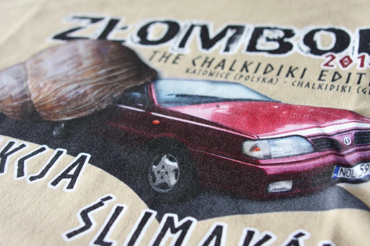 Nadruk Koszulki na rajd charytatywny Złombol Nadruk Koszulki na rajd charytatywny Złombol