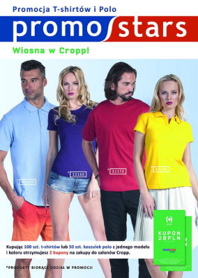 Wiosna w Cropp –kupon -20 zł. na wszystkie produkty