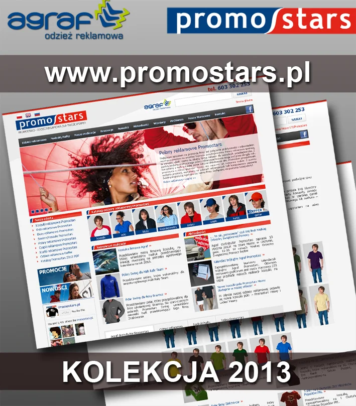 Aktualizacja strony promostars.pl Aktualizacja strony promostars.pl