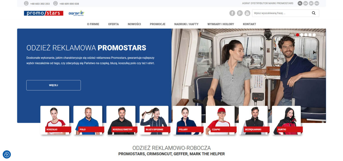 Strona promostars.pl w innych wersjach językowych Strona promostars.pl w innych wersjach językowych
