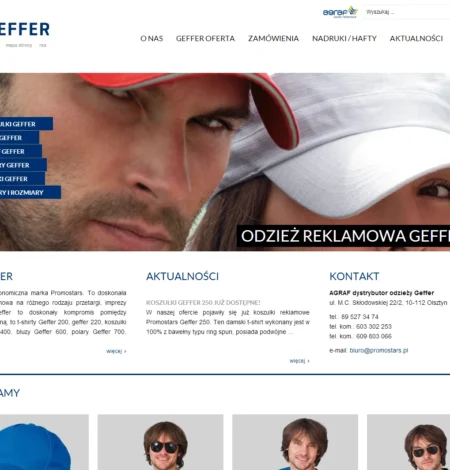 Strona submarki Geffer