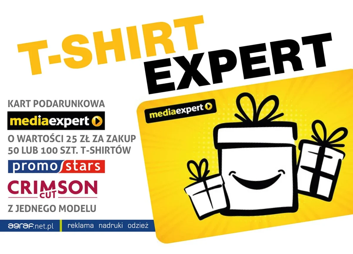 Promocja T-SHIRT EXPERT Promocja T-SHIRT EXPERT