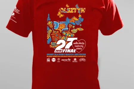 Koszulki na 27. Finał WOŚP w Olsztynie Koszulki na 27. Finał WOŚP w Olsztynie
