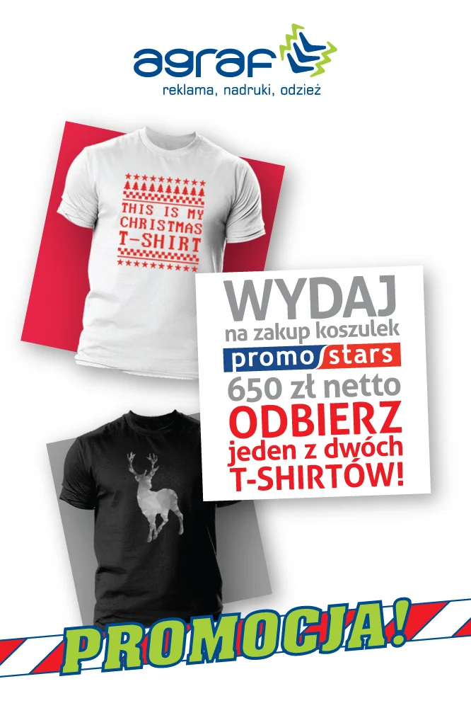 Promocja T-SHIRTY od Mikołaja Promocja T-SHIRTY od Mikołaja