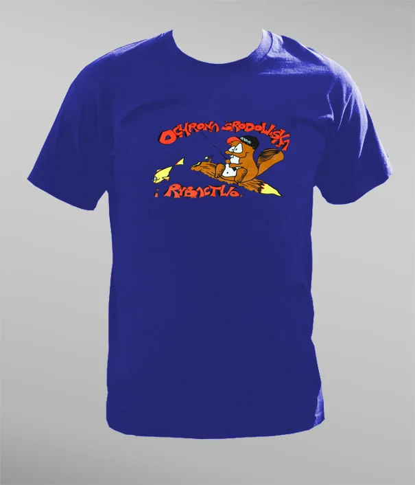 T-shirt Wydziału Ochrony Środowiska i Rybactwa na Kortowiadę 2006
