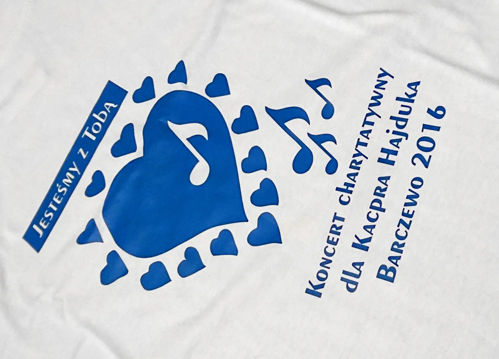 koncert charytatywny koszulka