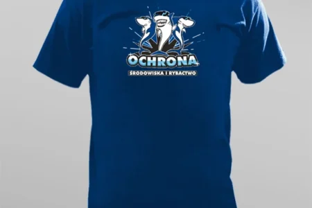 Koszulka Wydziału Ochrony Środowiska i Rybactwa na Kortowiadę