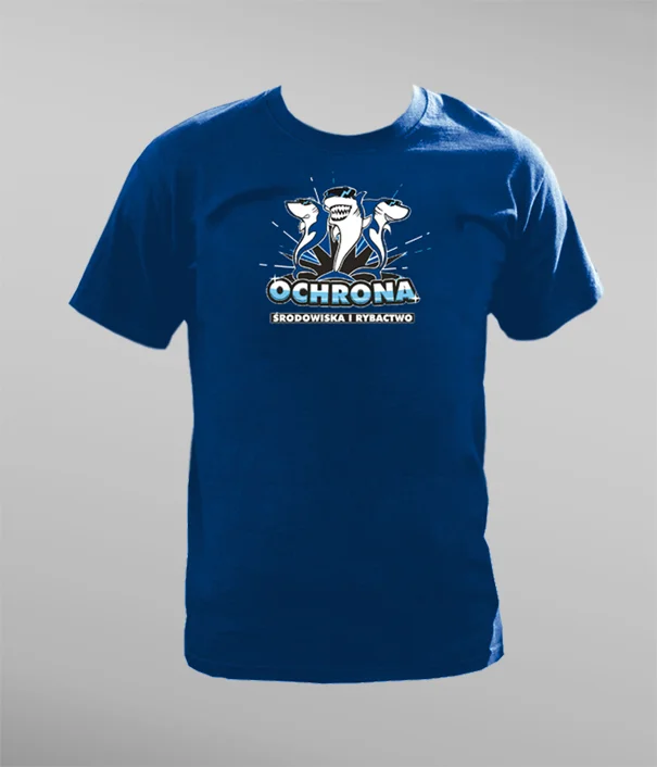 Koszulka Wydziału Ochrony Środowiska i Rybactwa na Kortowiadę Koszulka Wydziału Ochrony Środowiska i Rybactwa na Kortowiadę