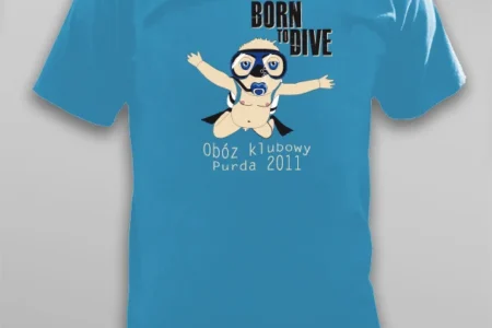 Koszulka na obóz klubu płetwonurków „Skorpena”