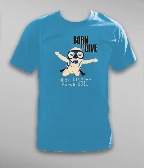 Koszulka na obóz klubu płetwonurków „Skorpena” Koszulka na obóz klubu płetwonurków „Skorpena”