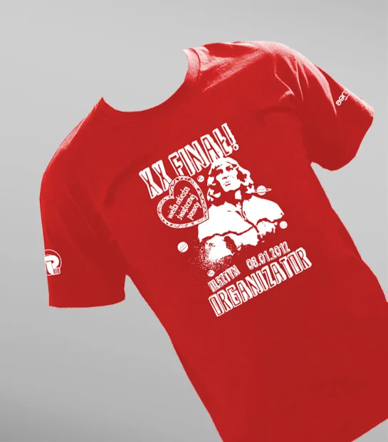 Koszulka na XX finał WOŚP w Olsztynie