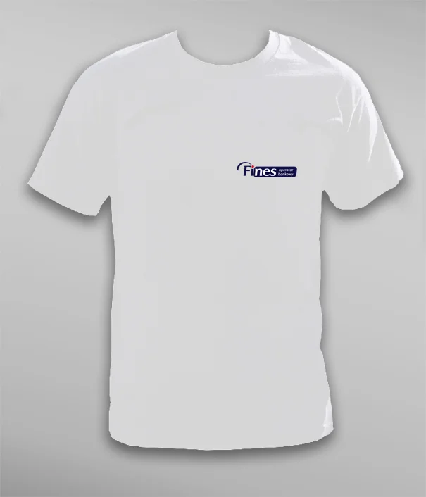 koszulka z nadrukiem fines tyl koszulka z nadrukiem fines tyl