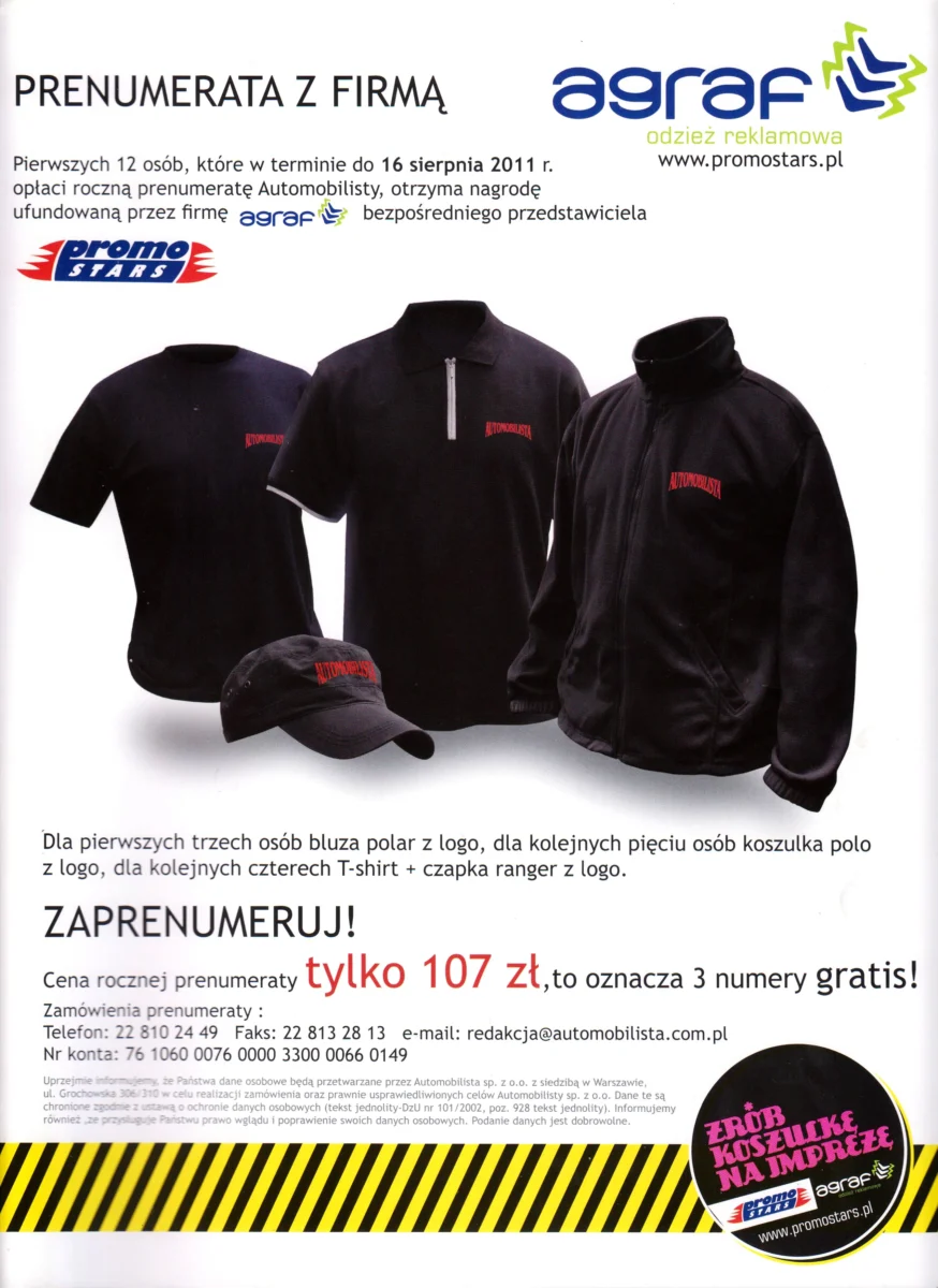 Promostars w „Automobiliście” Promostars w „Automobiliście”