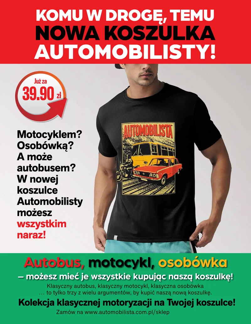 Koszulki Automobilisty