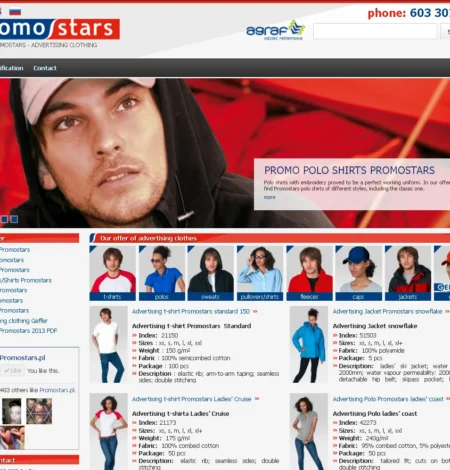 Nowa odsłona angielskiej wersji promostars.pl Nowa odsłona angielskiej wersji promostars.pl