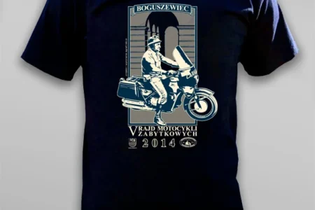 Koszulki na V Płocki Rajd Motocykli Zabytkowych