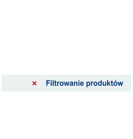 Filtrowanie produktów Filtrowanie produktów