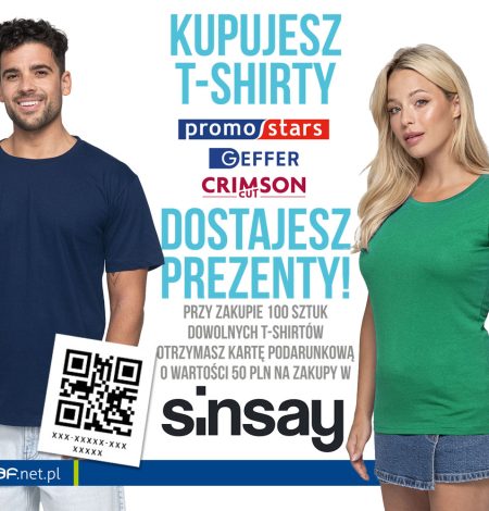 PROMOCJA! KUPUJESZ T-SHIRTY – DOSTAJESZ PREZENTY PROMOCJA! KUPUJESZ T-SHIRTY – DOSTAJESZ PREZENTY