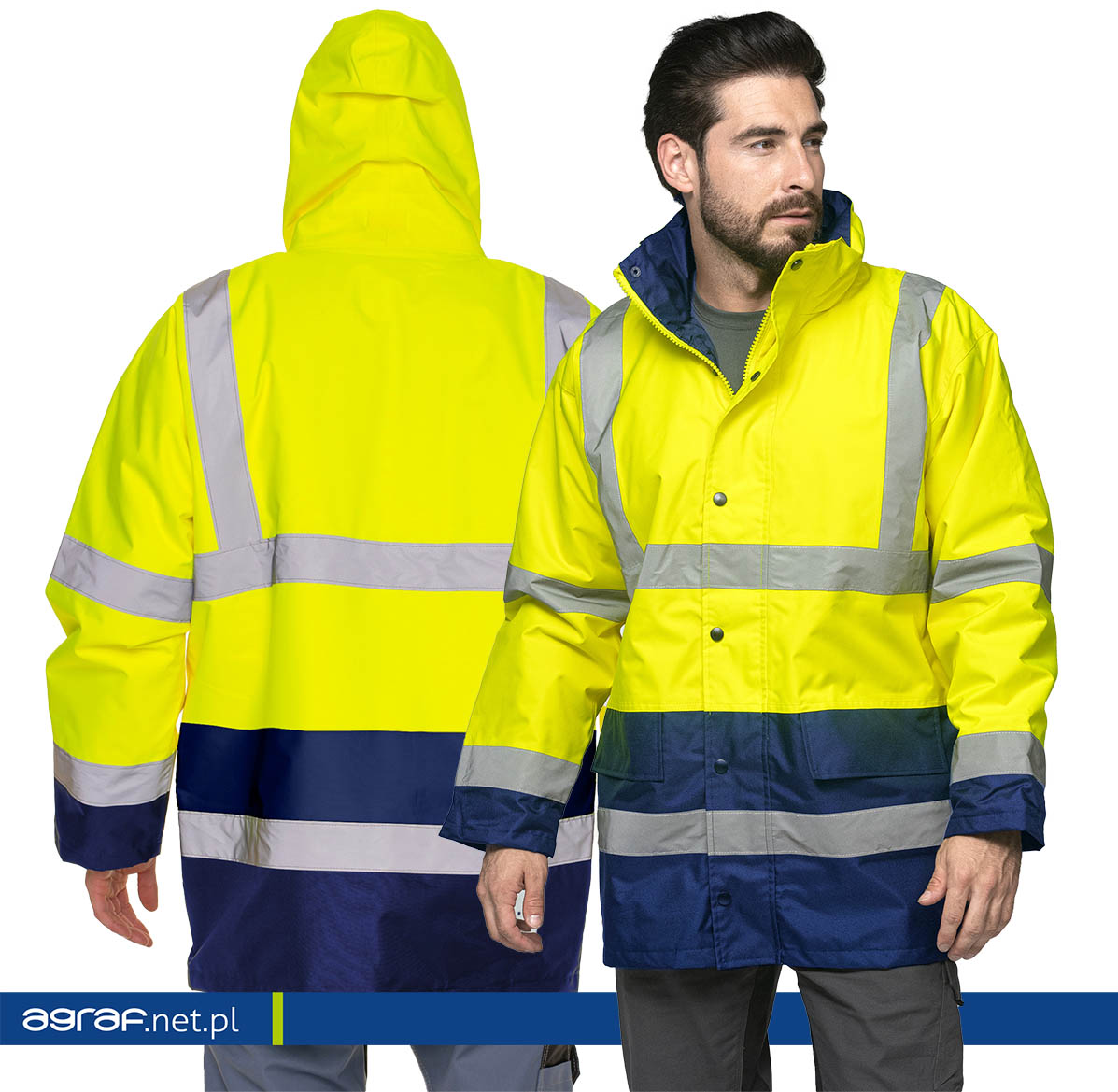 Рабочая куртка Mark the Helper Hi-Vis Thick Рабочая куртка Mark the Helper Hi-Vis Thick